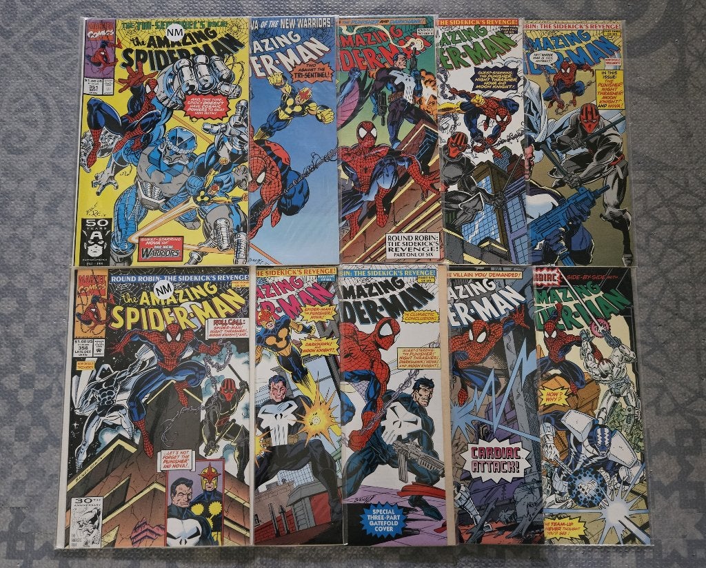 the Amazing Spider-Man (vol.1) #351-360 (1991), Gelezen, Amerika, Complete serie of reeks, Ophalen of Verzenden