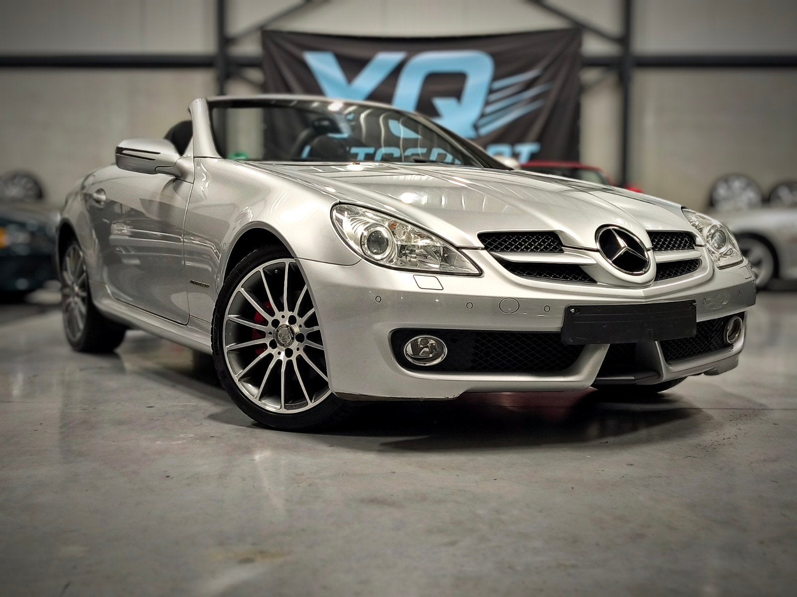 mercedes-benz SLK 200 AMG, Autos, Cuir, Argent ou Gris, Achat, 135 kW