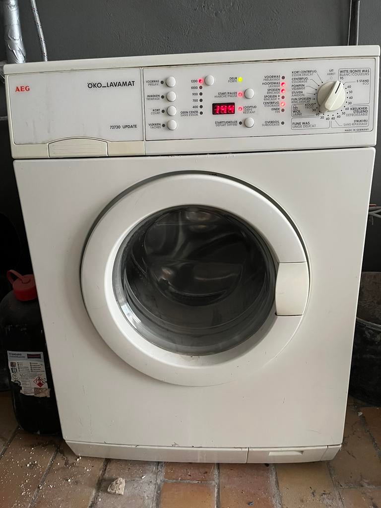 Wasmachine, Elektronische apparatuur, Wasmachines, Ophalen, Zo goed als nieuw
