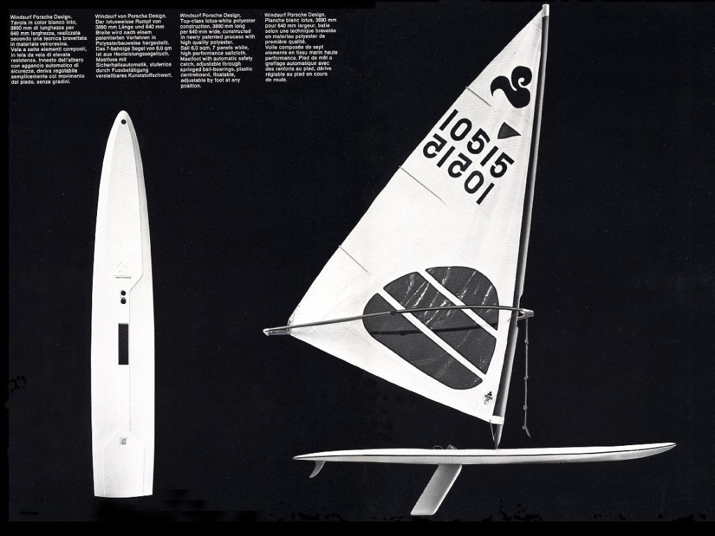 Porsche Design - Windsurf, Gebruikt, Met mast, Complete set, Ophalen