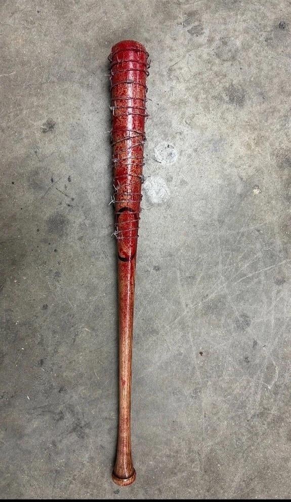Baseball Bat/Honkball Knuppel (Walking Dead Replica), Ophalen of Verzenden, Nieuw, Knuppel