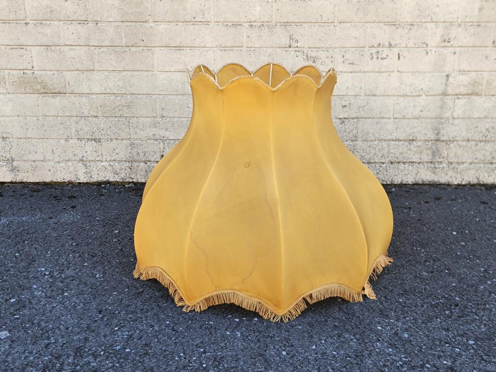 Grand abat-jour XXXXL de 67 cm de diamètre, Enlèvement