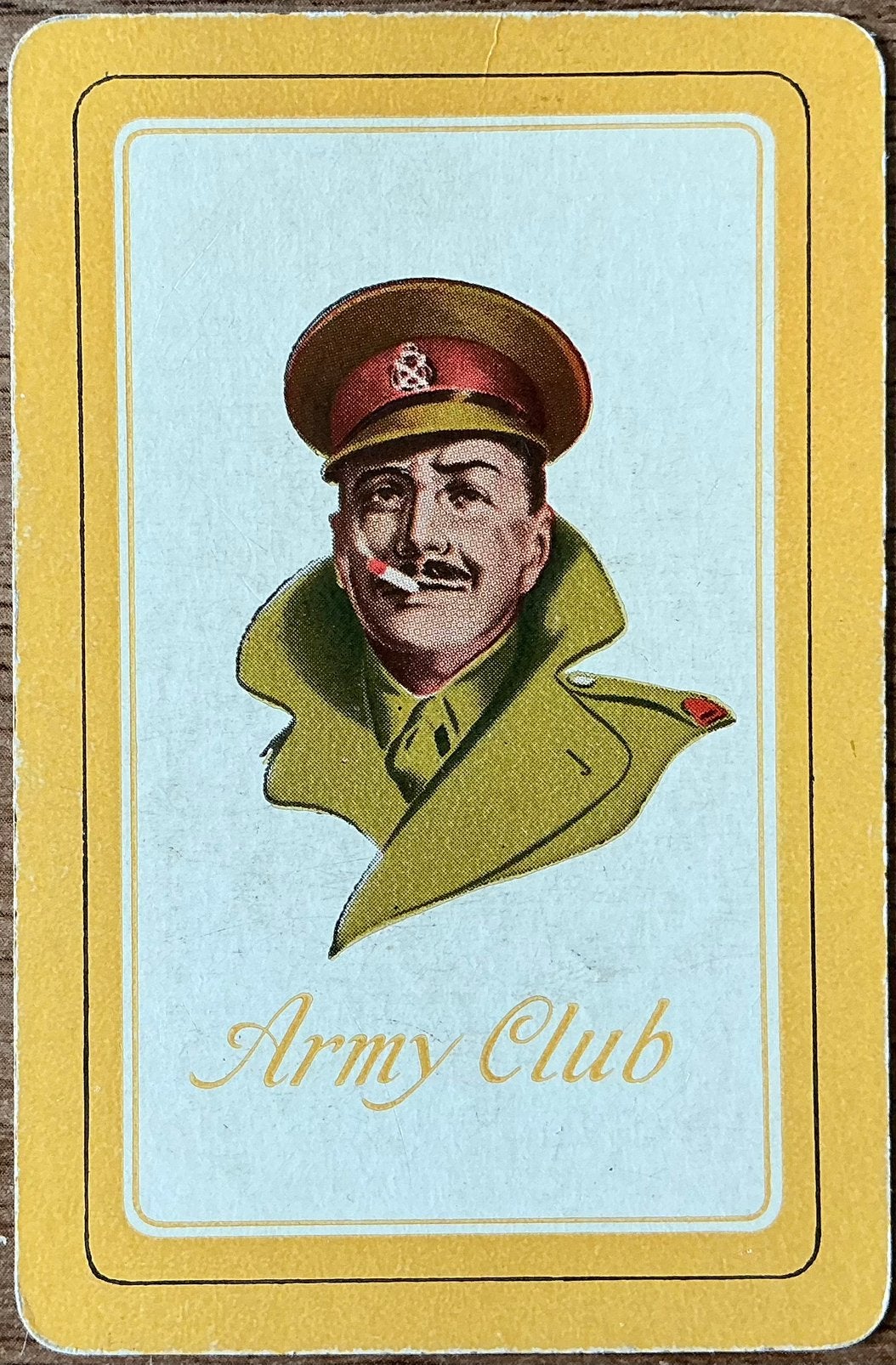 CIGARETTES ARMY CLUB EN SOIE, Enlèvement ou Envoi, Comme neuf, Carte(s) à jouer