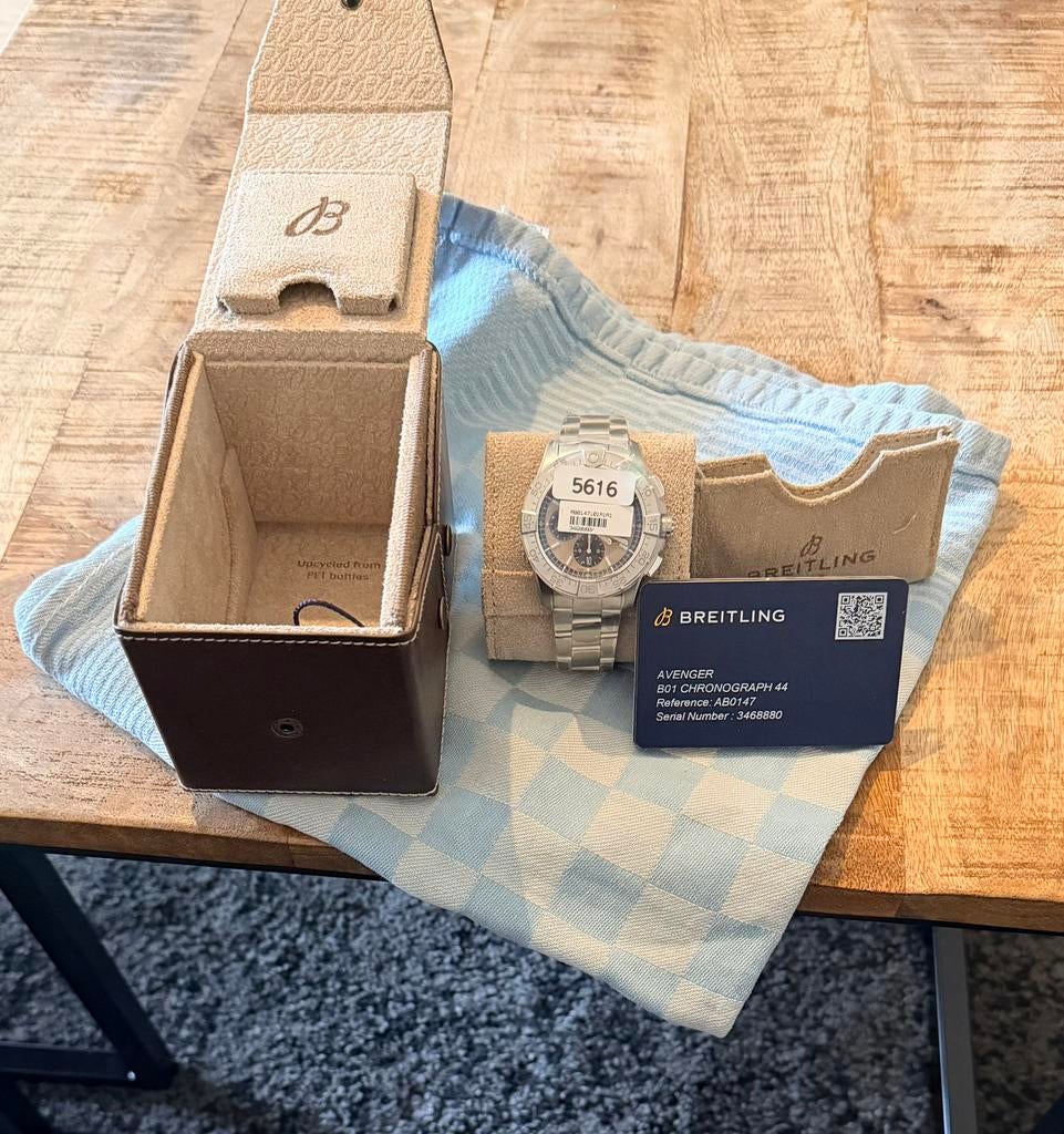 Montre-poignet, Bijoux, Sacs & Beauté, Enlèvement ou Envoi, Breitling, Acier, Acier