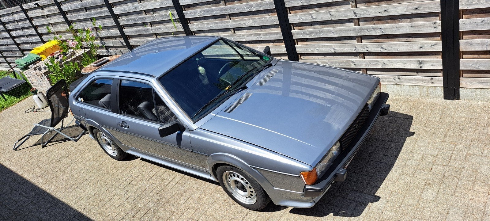 Volkswagen Scirocco bj1988, Auto's, Voorwielaandrijving, 4 zetels, Stof, Zwart