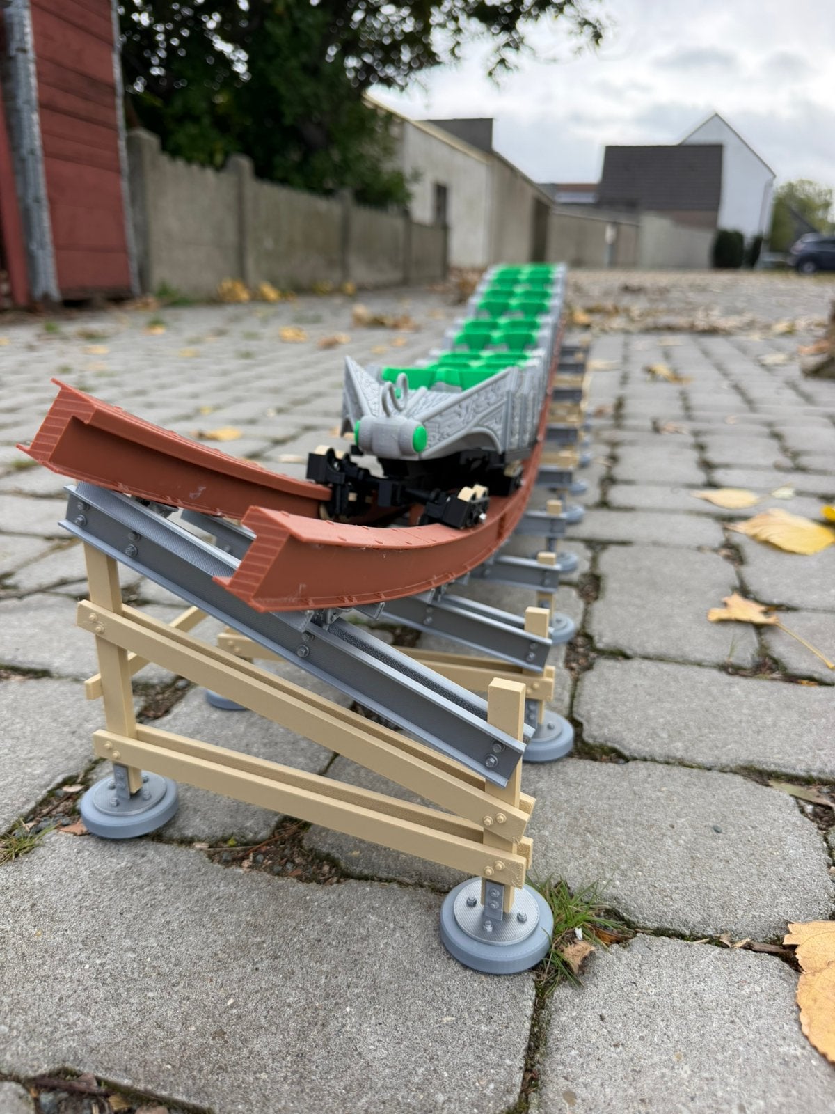 Untamed achtbaan miniatuur (Walibi Holland), Hobby en Vrije tijd, Ophalen of Verzenden, Nieuw, Overige typen