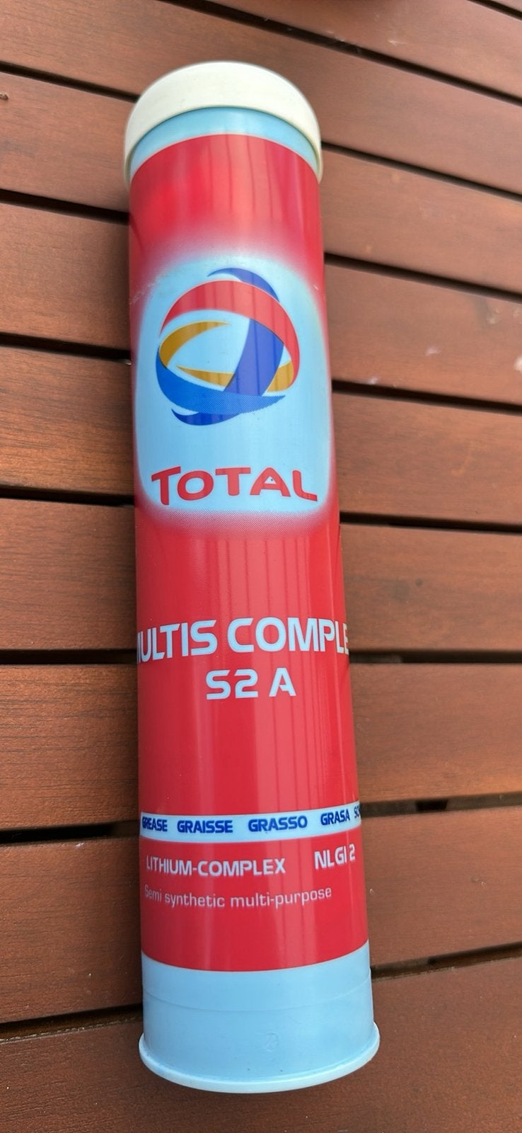 Lot de 6 cartouches graisse TOTAL Multis Complex S2 A (400g), Enlèvement, Comme neuf