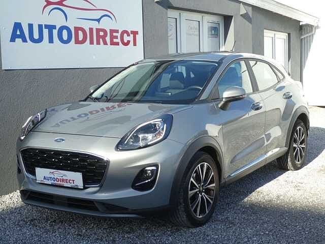 Ford Puma 1.0 EcoBoost Titanium Led, Navi, Airco, PDC, Jante, Argent ou Gris, Achat, Euro 6, Entreprise