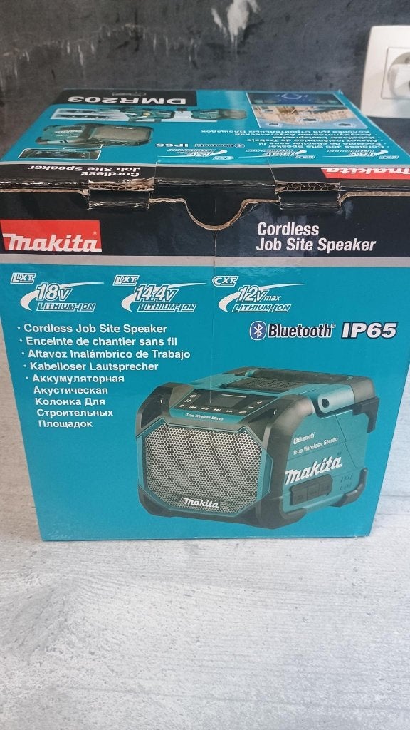Makita DMR203 Enceinte Bluetooth Secteur & batterie, Neuf, Autres marques, Enlèvement ou Envoi, Enceinte portable