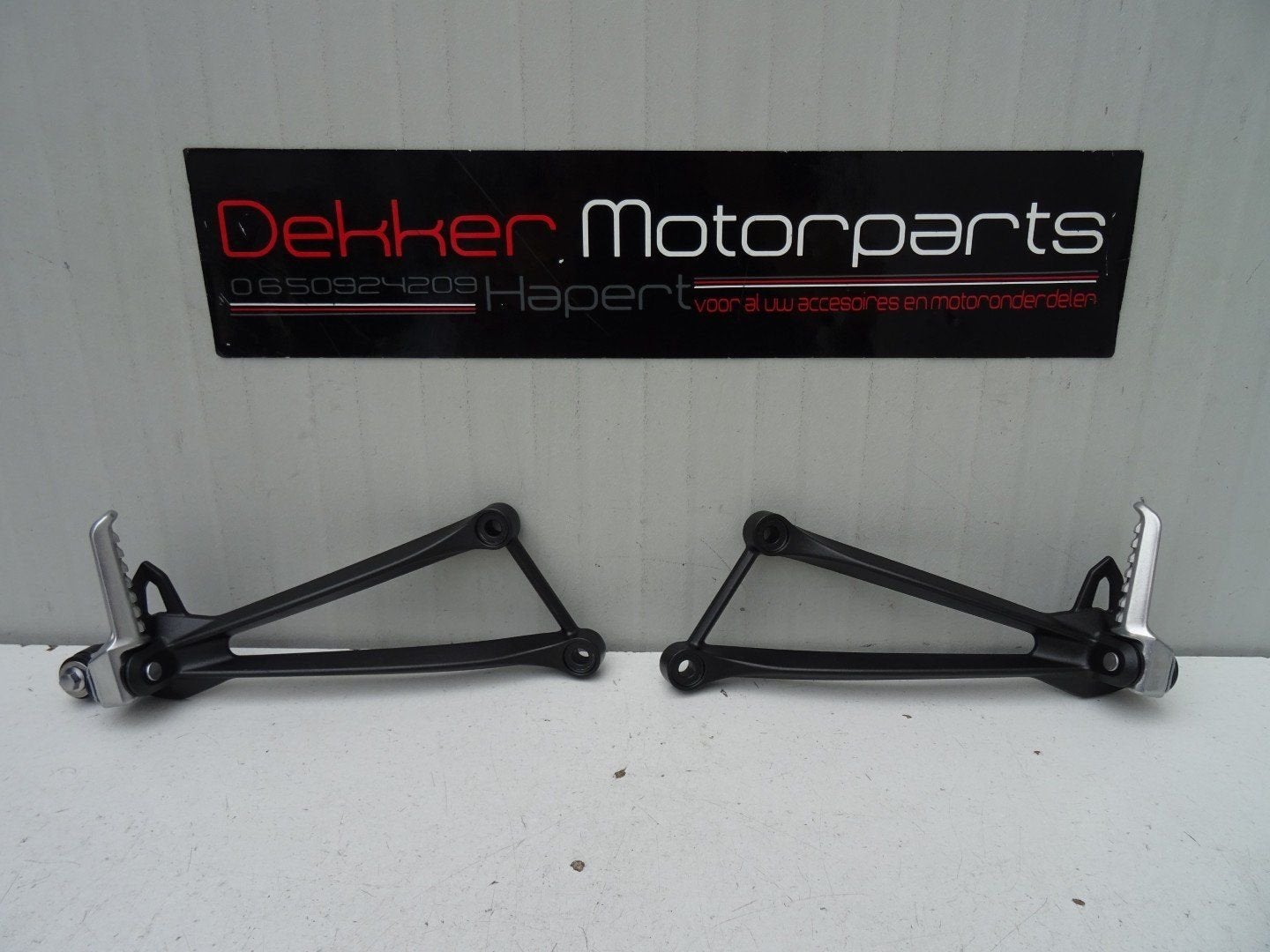 Set Duo Voetsteunen Kawasaki ZX6R 636 Ninja 2024-2025-2026, Motoren, -, -, Nieuw, Ophalen of Verzenden