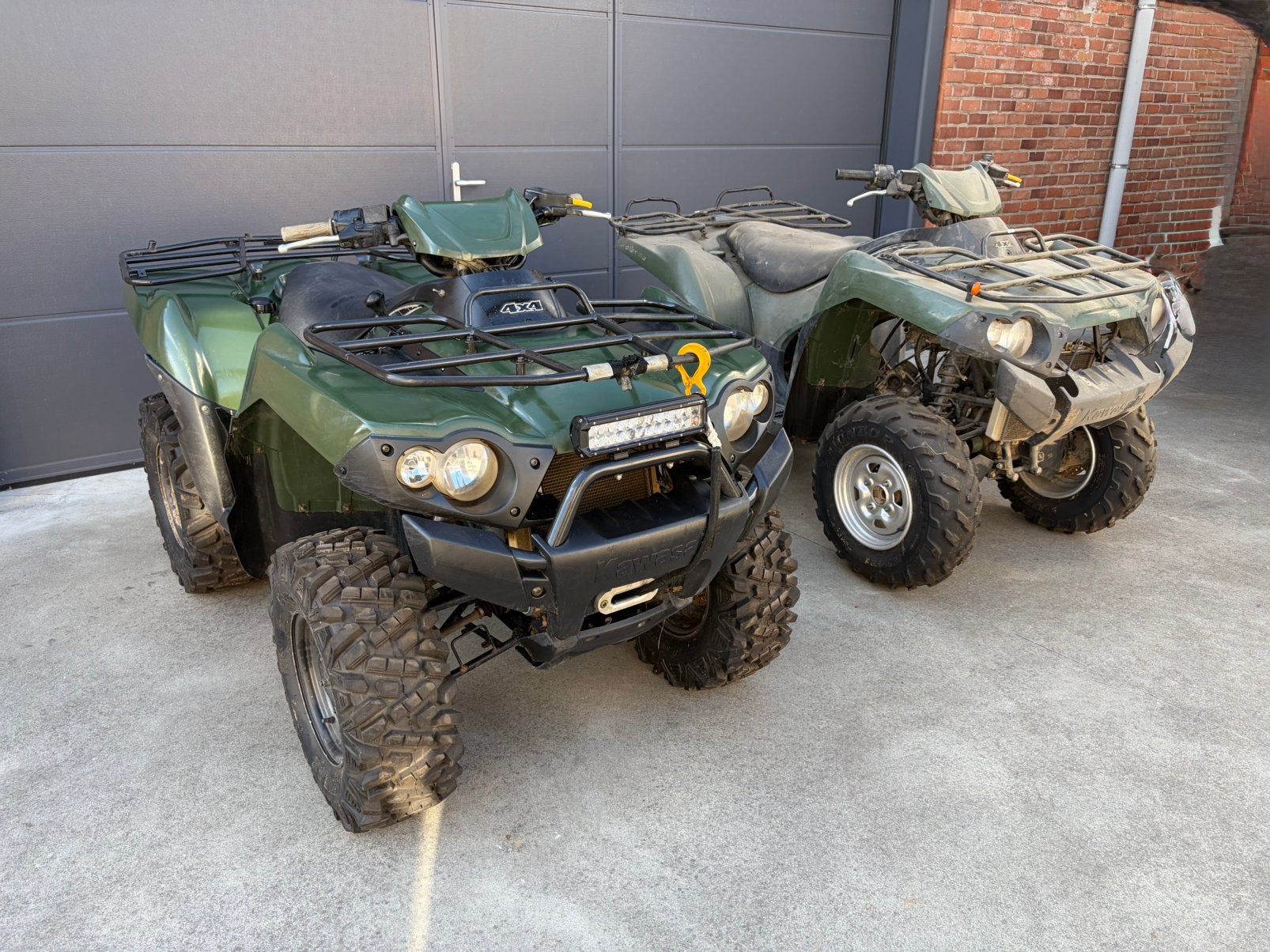 2 x Kawasaki KVF750 brute force, Motoren, Quads en Trikes, Ophalen