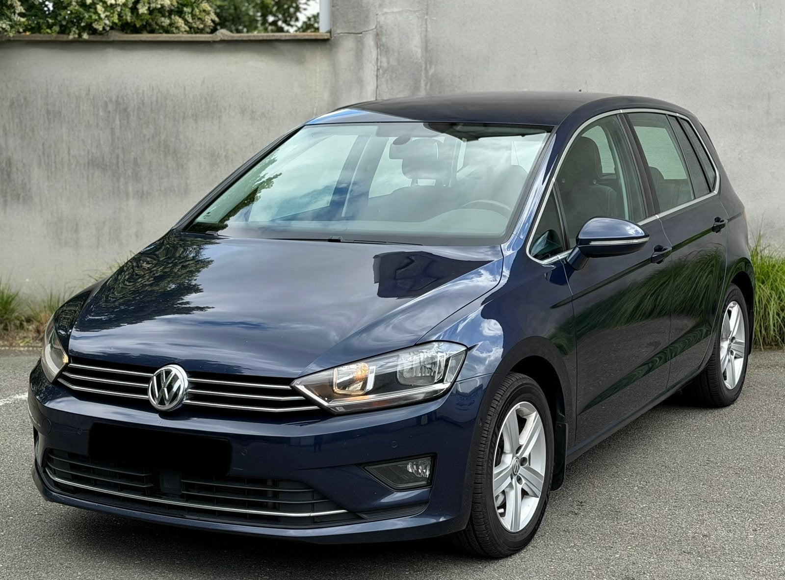 Vw Golf Sportsvan 1.6tdi Euro6b Automaat/Navi../GEKEURD!, Auto's, Monovolume, 4 cilinders, 1436 kg, Alcantara