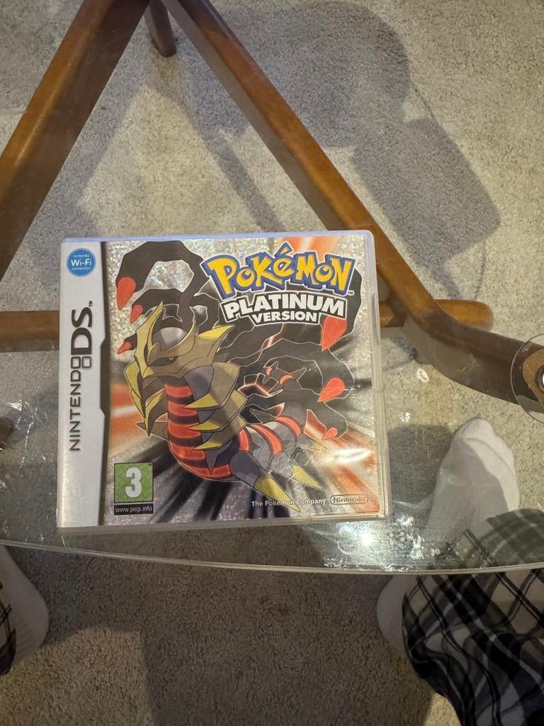 Nintendo ds pokemon platinum., Games en Spelcomputers, Ophalen of Verzenden, Zo goed als nieuw