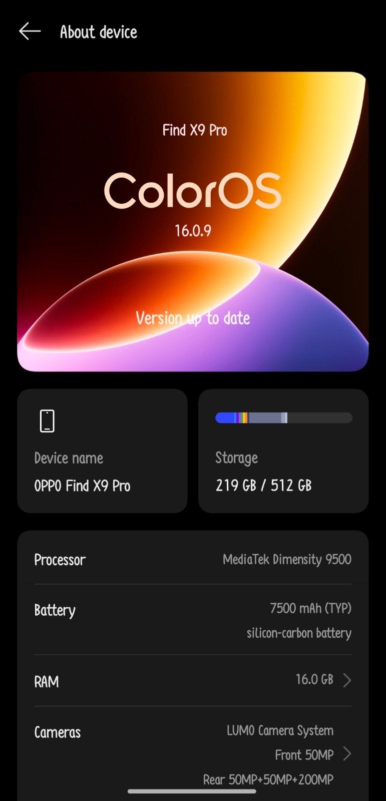 Oppo Find X9 Pro, Télécoms, Autres modèles, Enlèvement, Sans abonnement, Sans simlock