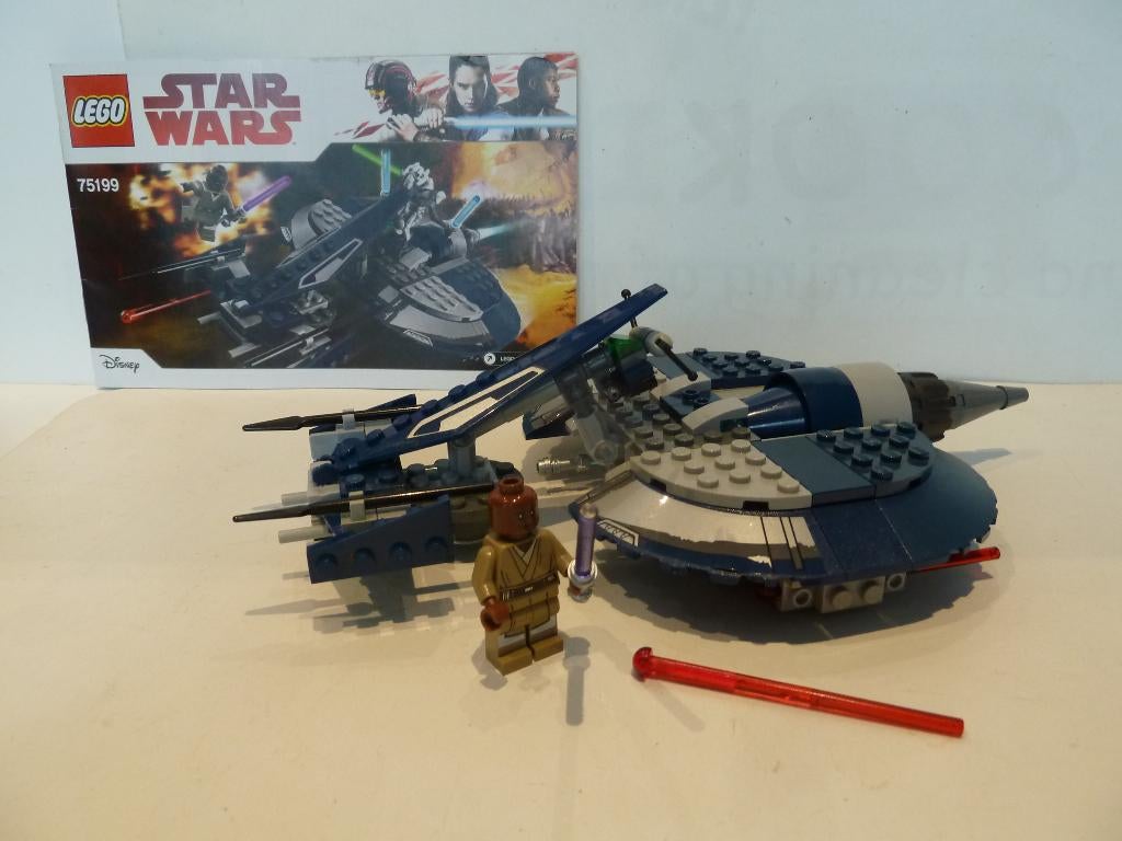 Lego Star Wars 75199 General Grievous' Combat Speeder, Star Wars, Lego, Compleet, Ophalen of Verzenden