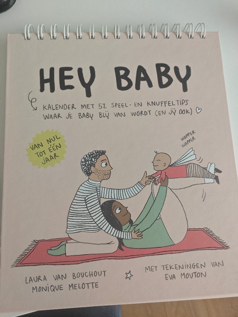 Kalender Hey baby Eva Mouton, Ophalen of Verzenden, Zo goed als nieuw