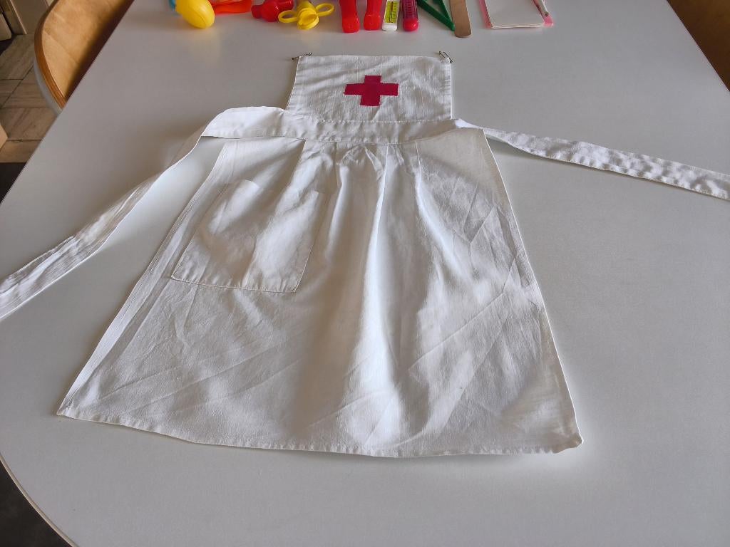 Schort voor verpleegsters/dokters voor kinderen+ accessoires, Kinderen en Baby's, Carnavalskleding en Verkleedspullen, Ophalen of Verzenden