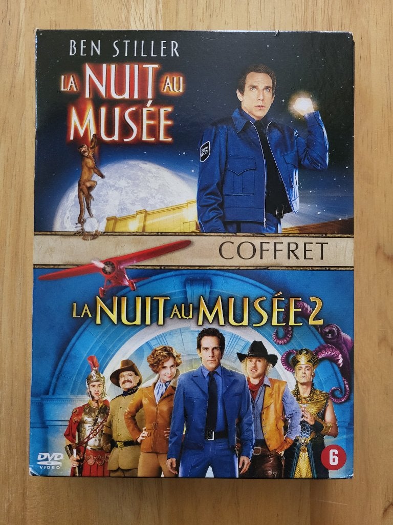Coffret DVD La Nuit au Musée (2 films), À partir de 6 ans, Autres genres, Enlèvement, Anglais