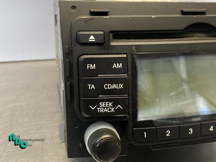 Radio/Lecteur CD d'un Hyundai I30 (I30 07-), Autos : Pièces & Accessoires, -, 3 mois de garantie, Utilisé, Hyundai