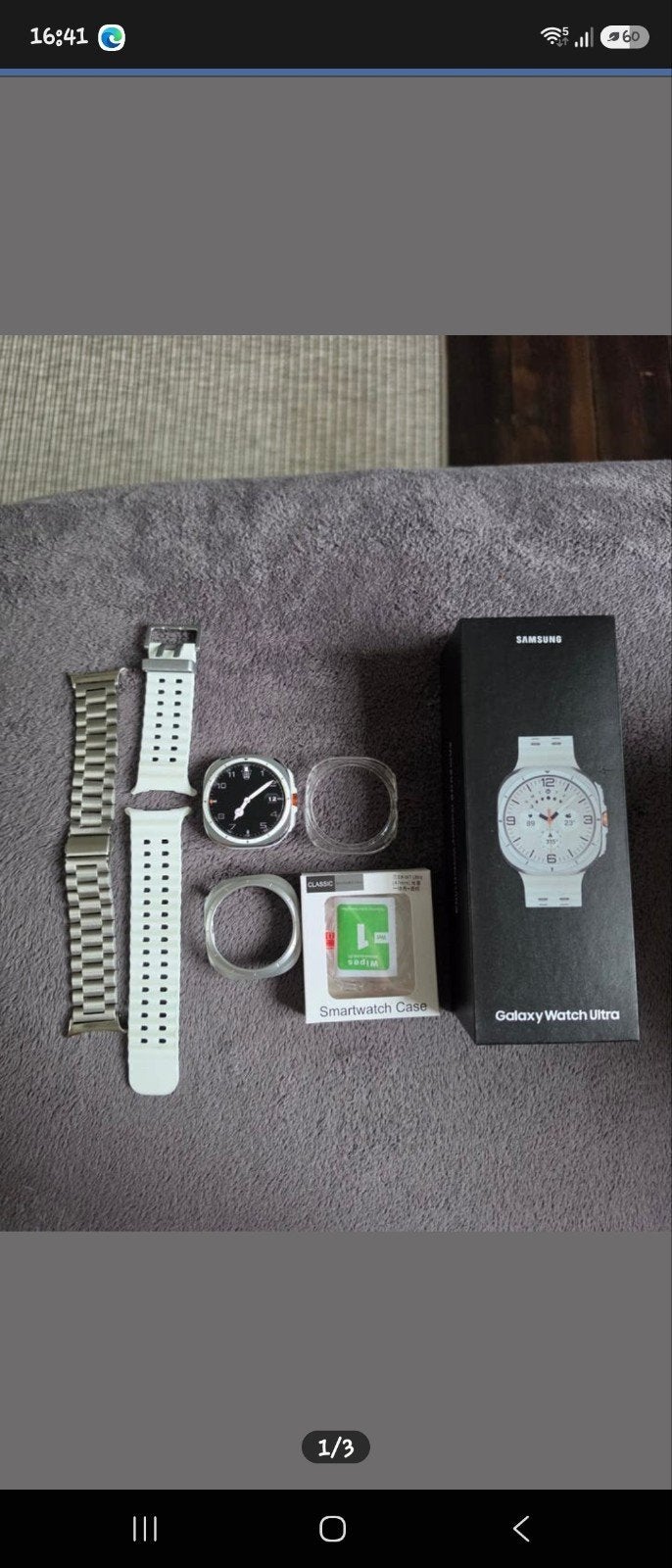 Samsung watch ultra, Enlèvement, État, Blanc
