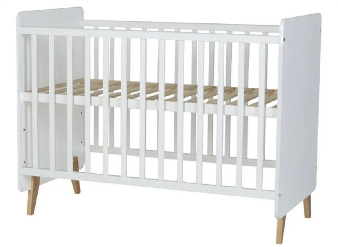 Babybed Loft L 120 x B 60 cm White + GRATIS matras, Ophalen, Zo goed als nieuw