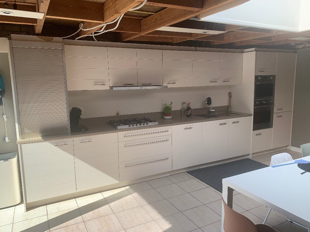 Vol. uitgeruste keuken SMEG & Miele app. zelf te demonteren, Ophalen, Gebruikt, Overige typen, Crème