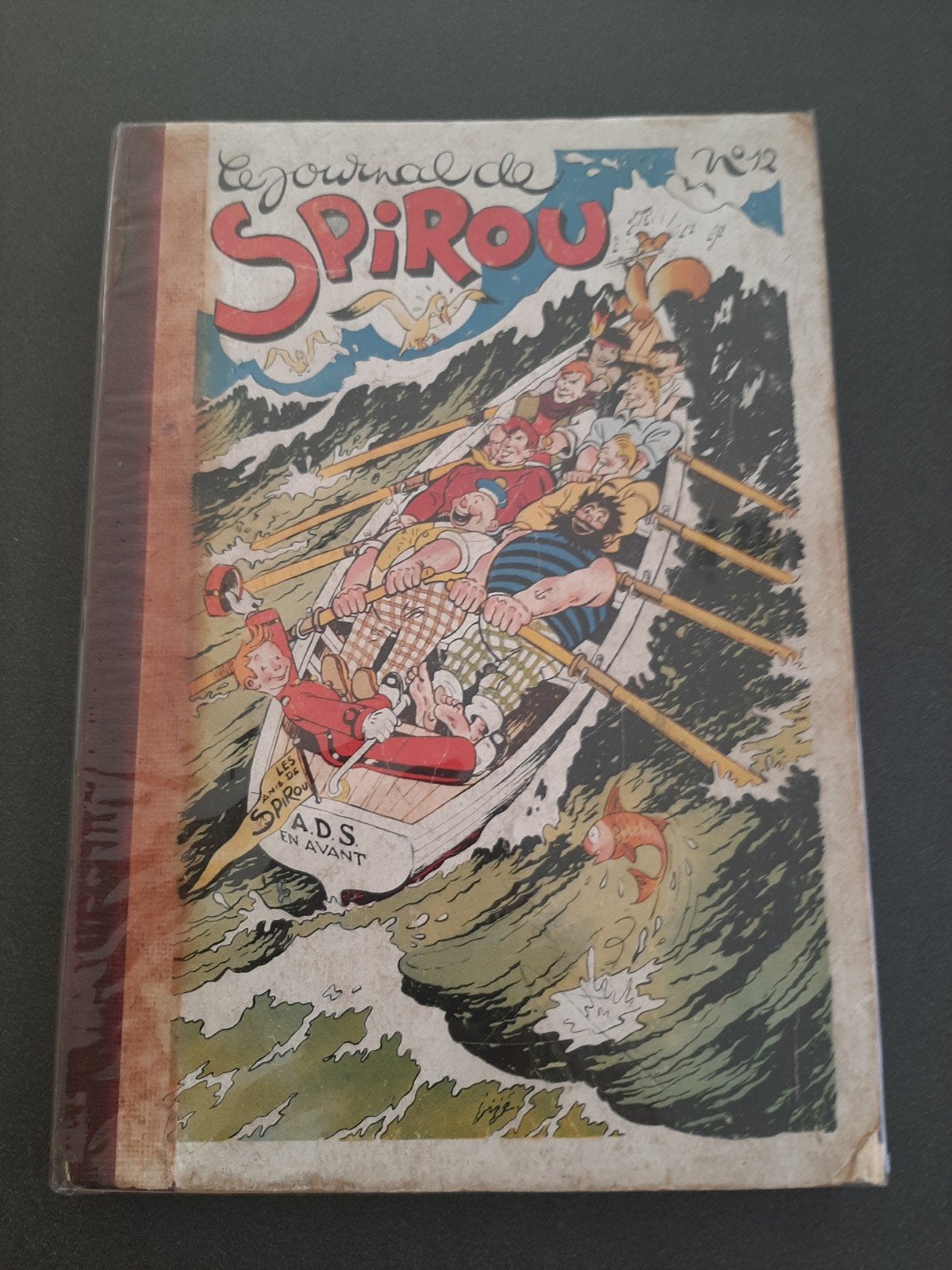 Reliure Spirou 12 Complète 1942, Livres, Enlèvement ou Envoi