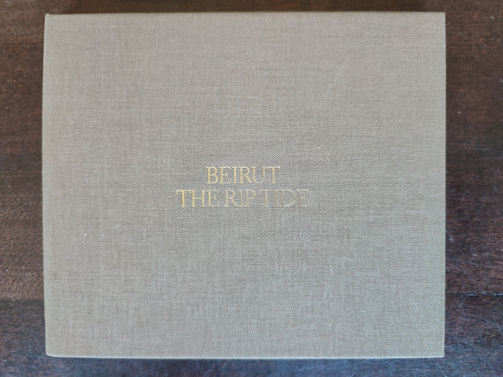 CD : BEIRUT - THE RIP TIDE (édition spéciale, style livre), Enlèvement ou Envoi, Comme neuf