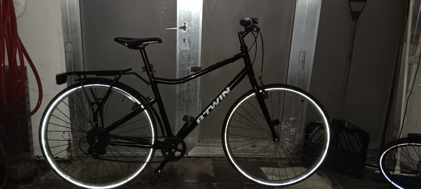 B'TWIN straatfiets, Fietsen en Brommers, Ophalen, Velgrem, B,twin, Versnellingen