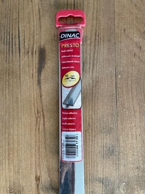 Overgangsprofiel dinac presto (breedte 30mm - lengte 93cm), Doe-het-zelf en Bouw, Ophalen, Zo goed als nieuw