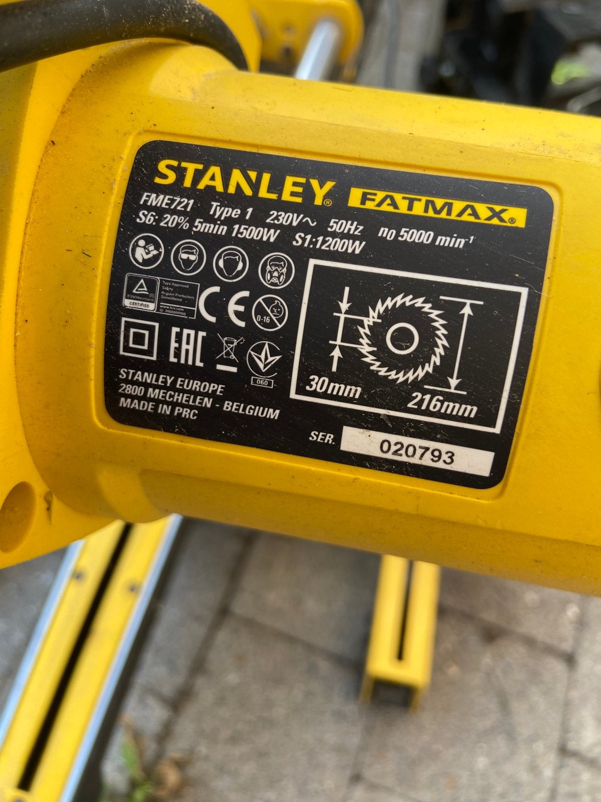 Stanley fatmax verstekzaag, Bricolage & Construction, Enlèvement, Utilisé, Outil de coupe, Stanley