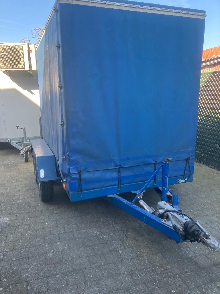 Geremde dubbels aanhangwagen, Auto diversen, Ophalen, Zo goed als nieuw
