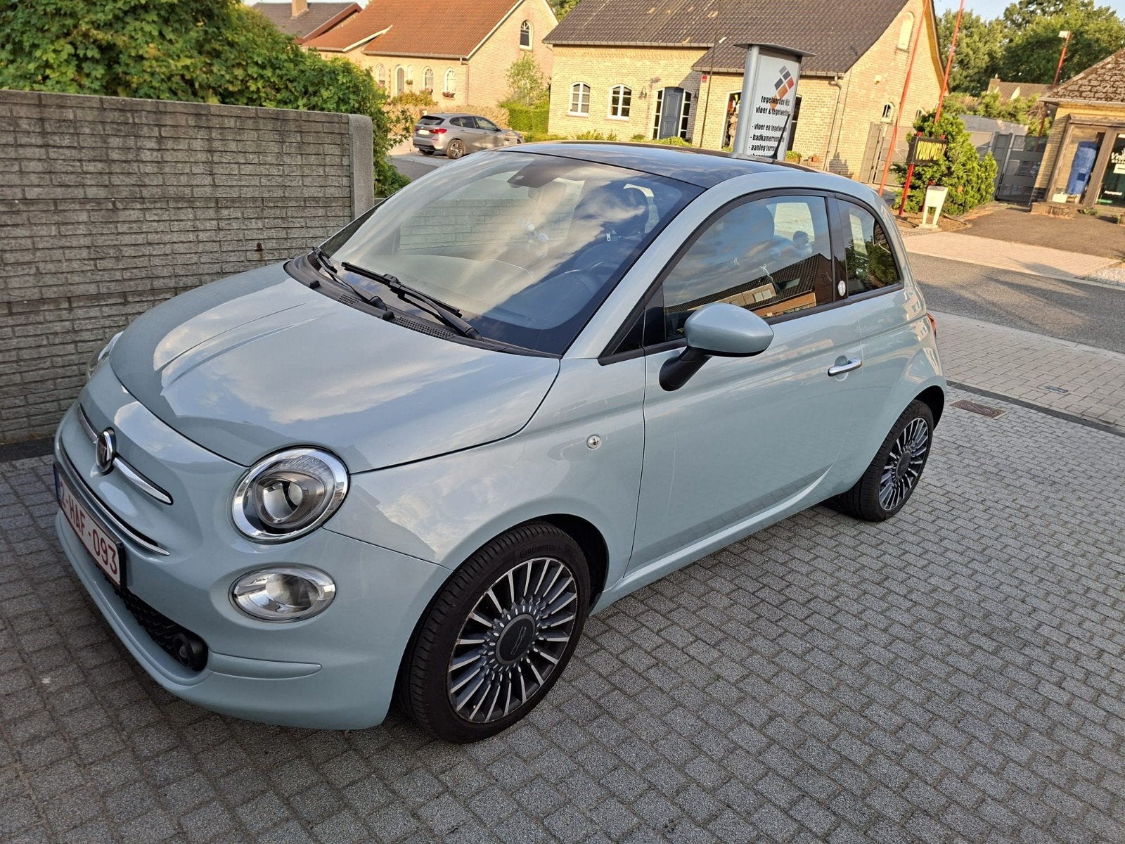 fiat 500c 1.0 mild- hybrid 2021, Auto's, Voorwielaandrijving, 4 zetels, Euro 6, Blauw
