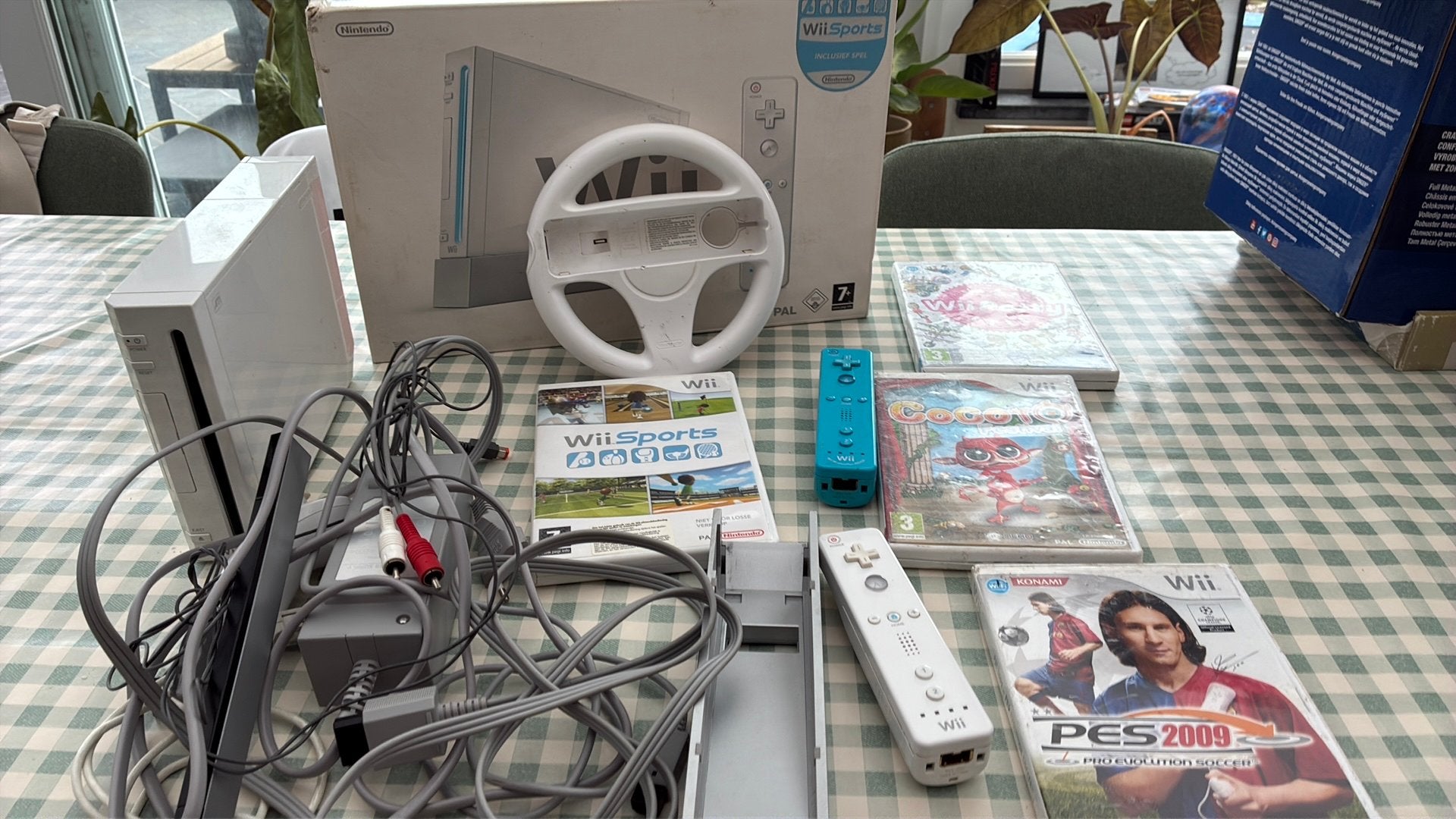 Wii met games, Games en Spelcomputers, Spelcomputers | Nintendo Wii, Ophalen of Verzenden, Zo goed als nieuw, Met games
