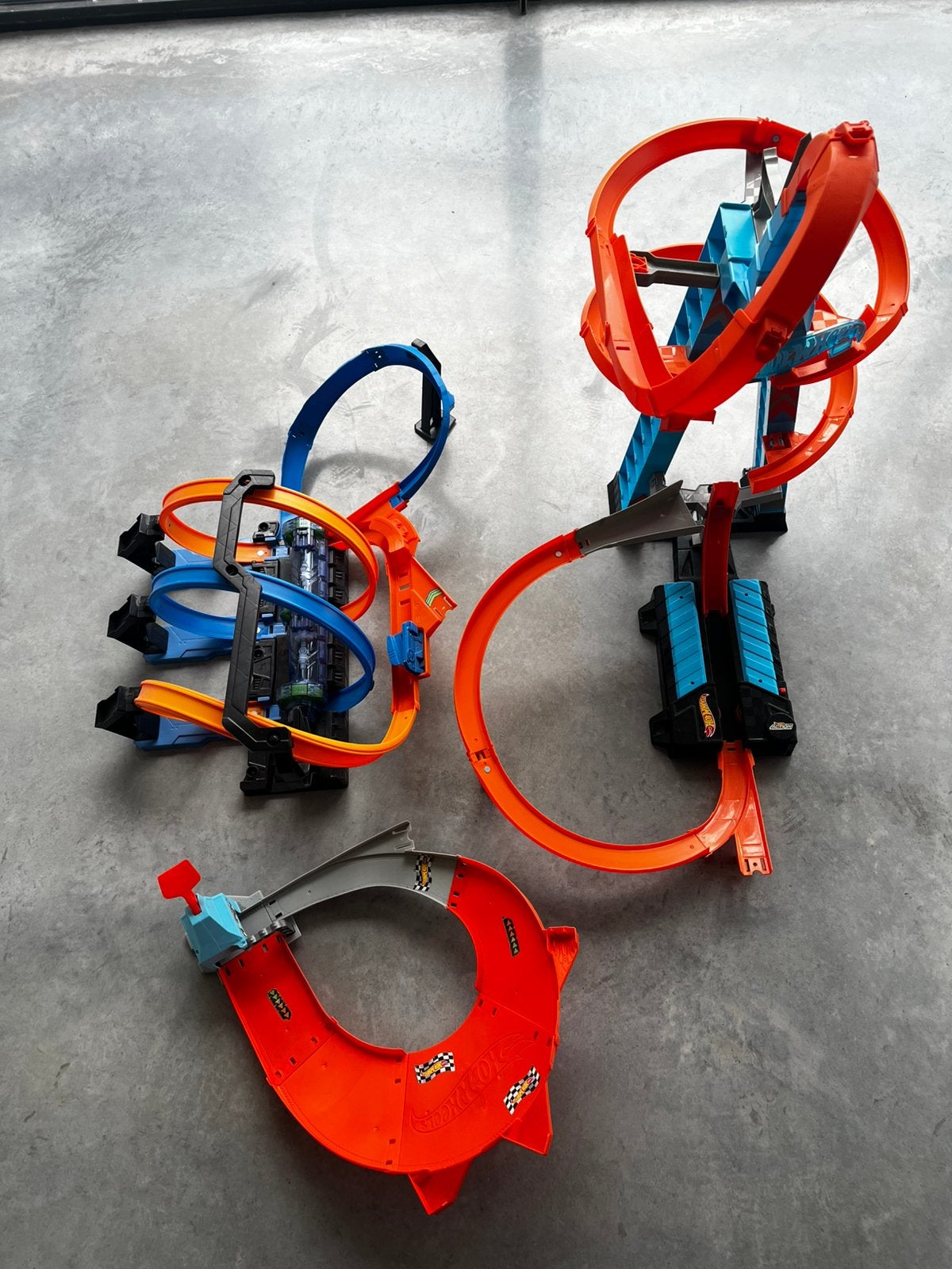 Set hot wheels racebanen, Ophalen of Verzenden, Zo goed als nieuw, Onderdelen, Hot Wheels