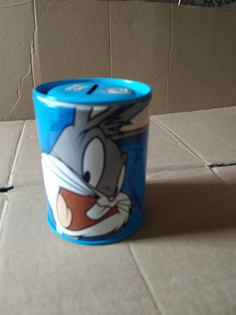 spaarpot Looney Tunes nieuw blik met deksel, Collections, Tirelires, Enlèvement ou Envoi
