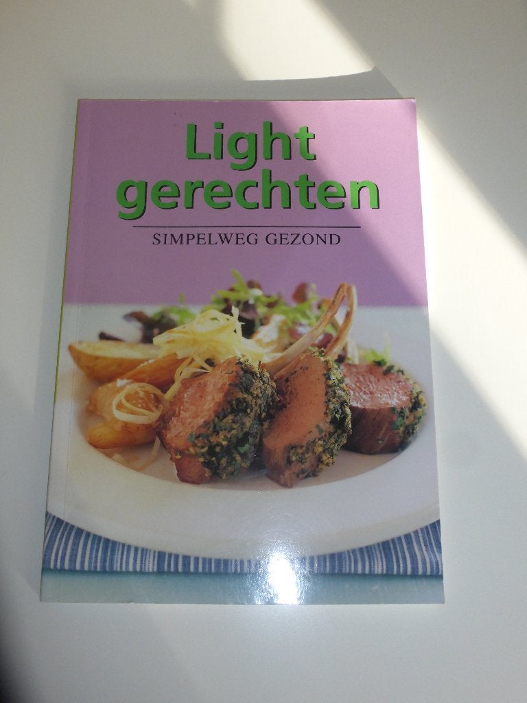 Kookboek: Light gerechten, Boeken, Ophalen of Verzenden, Nieuw, Gezond koken