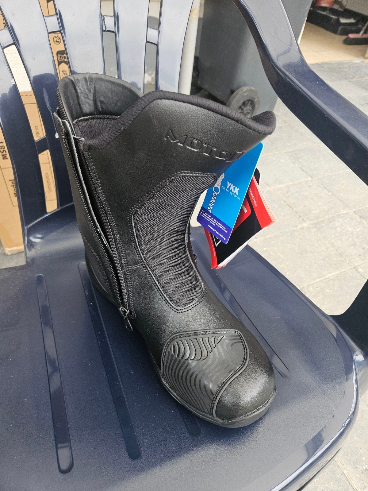 nieuwe moto schoen, Motoren, Kleding | Motorkleding, Ophalen