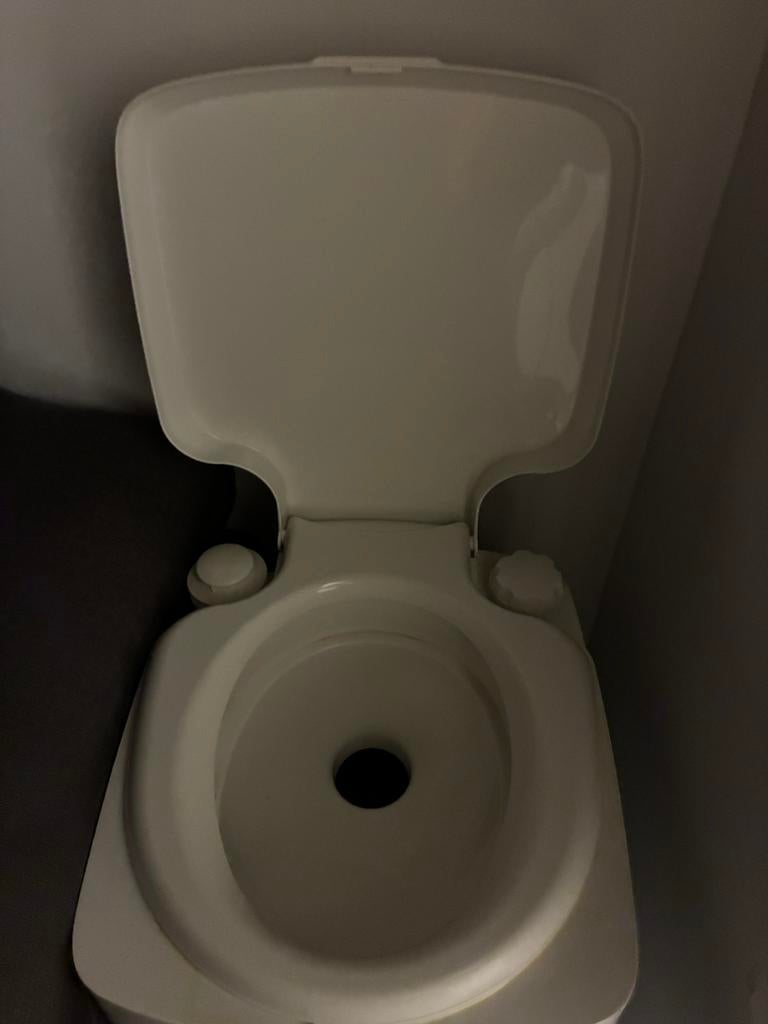 Draagbare camping wc, Enlèvement, Utilisé