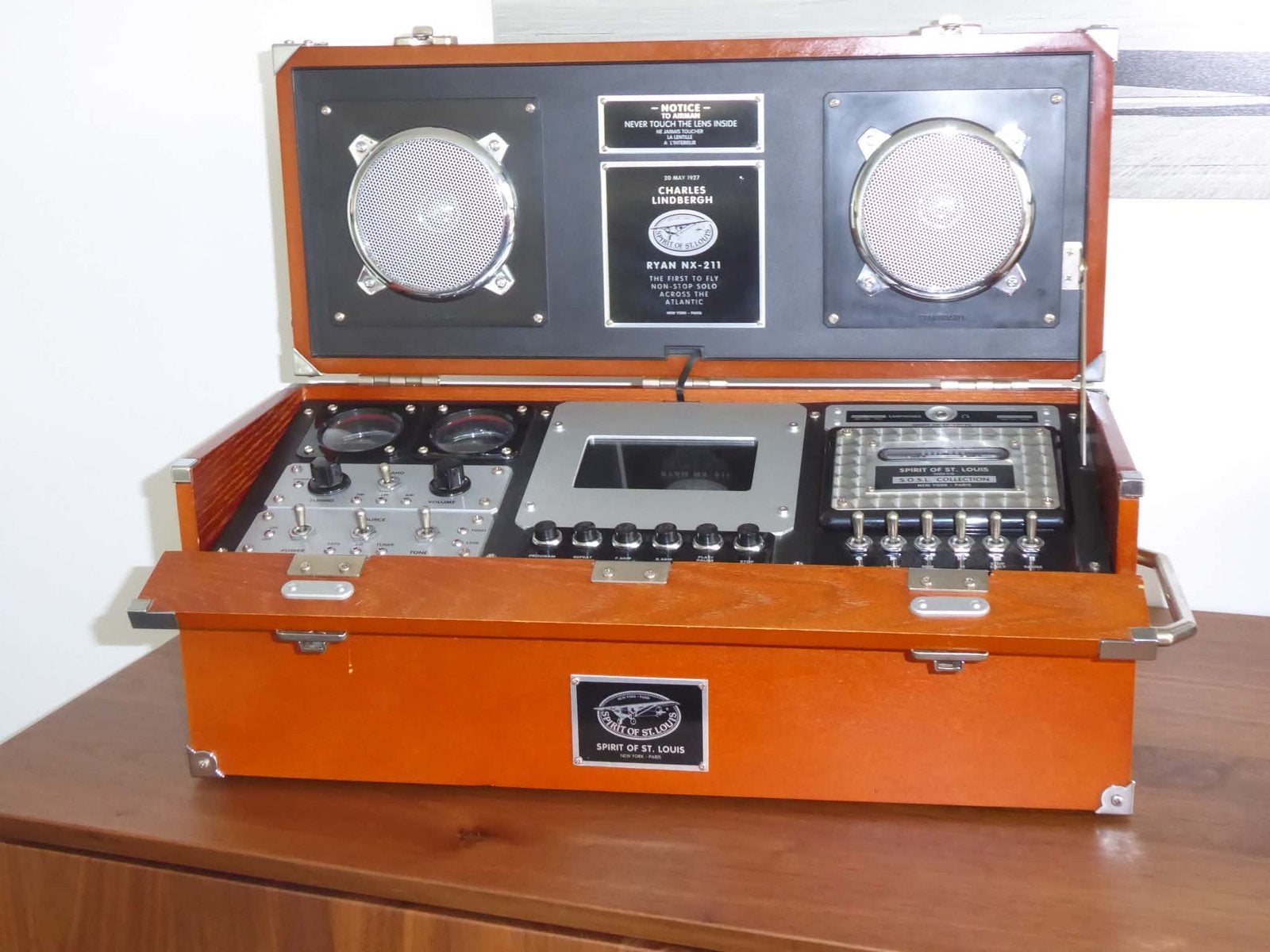SDR Receiver Spirit of St. Louis, Audio, Tv en Foto, Radio's, Ophalen of Verzenden, Refurbished, Wereldontvanger
