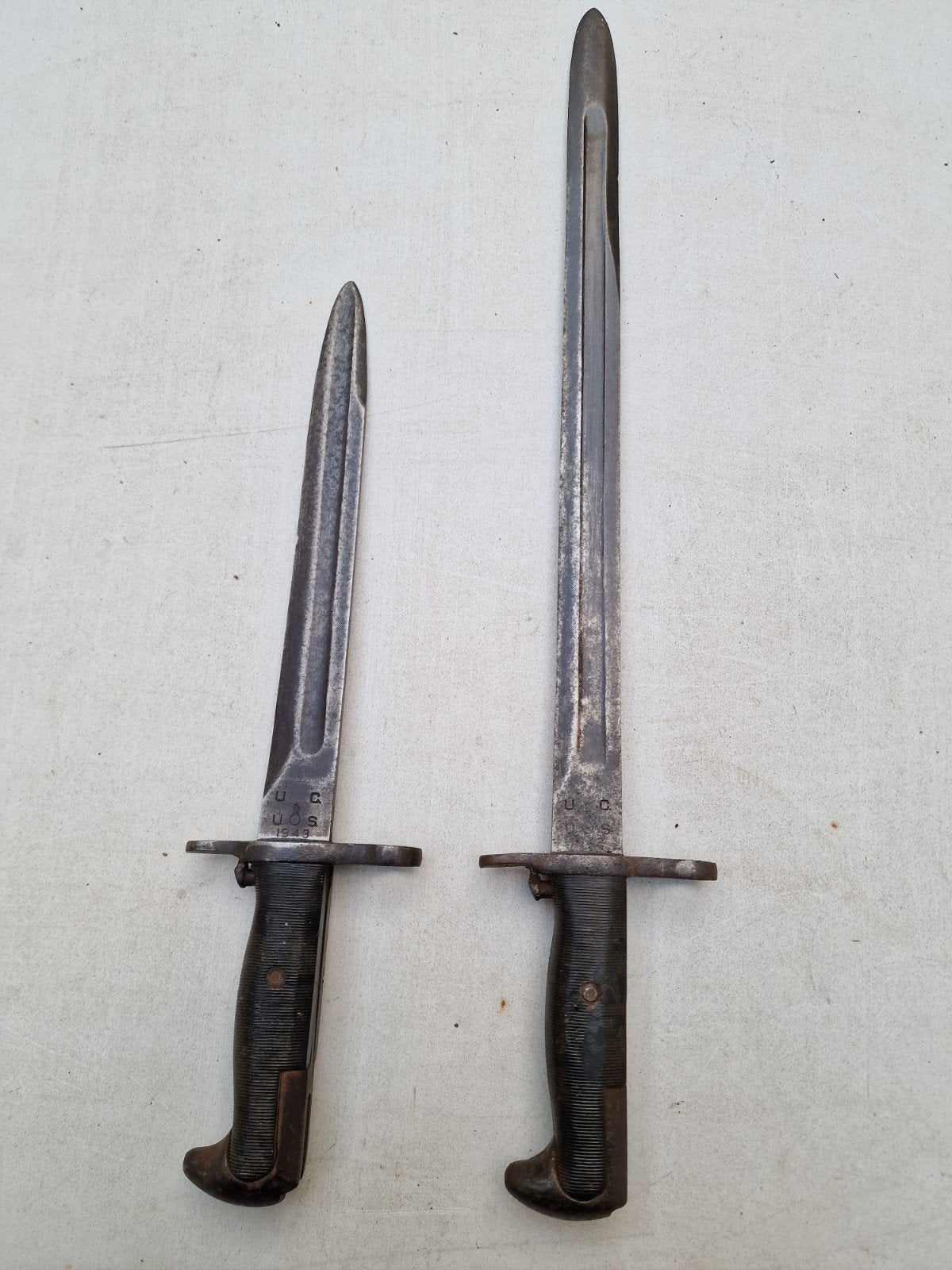 2 bayonettes us ww2 originales, Enlèvement ou Envoi
