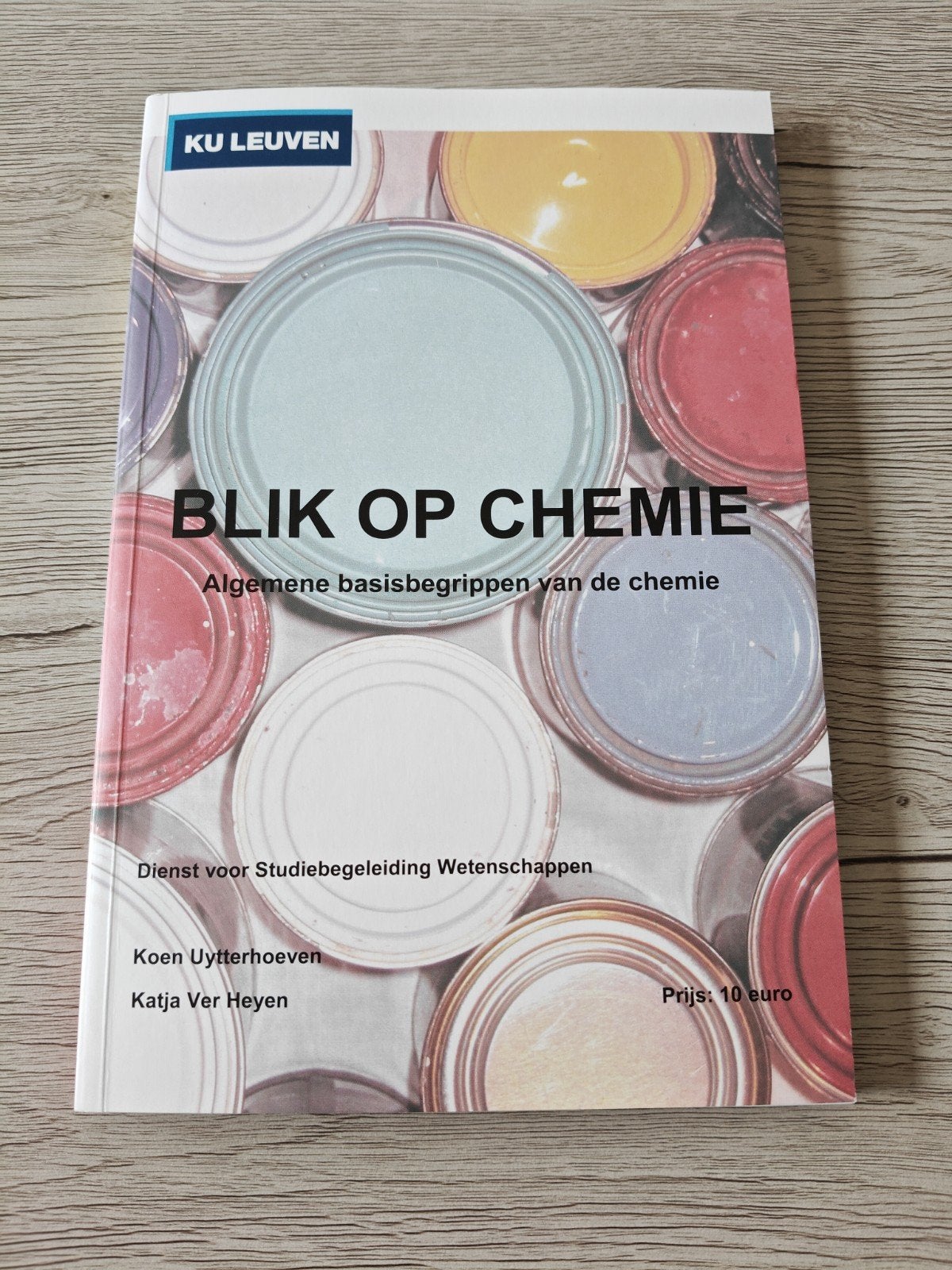 Blik op chemie KU Leuven, Ophalen, Nieuw, Overige wetenschappen