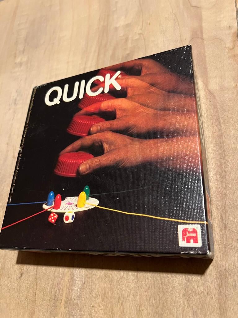 Jeu de société Vintage Quick de Jumbo, Jumbo, Enlèvement ou Envoi, Geen idee, Utilisé
