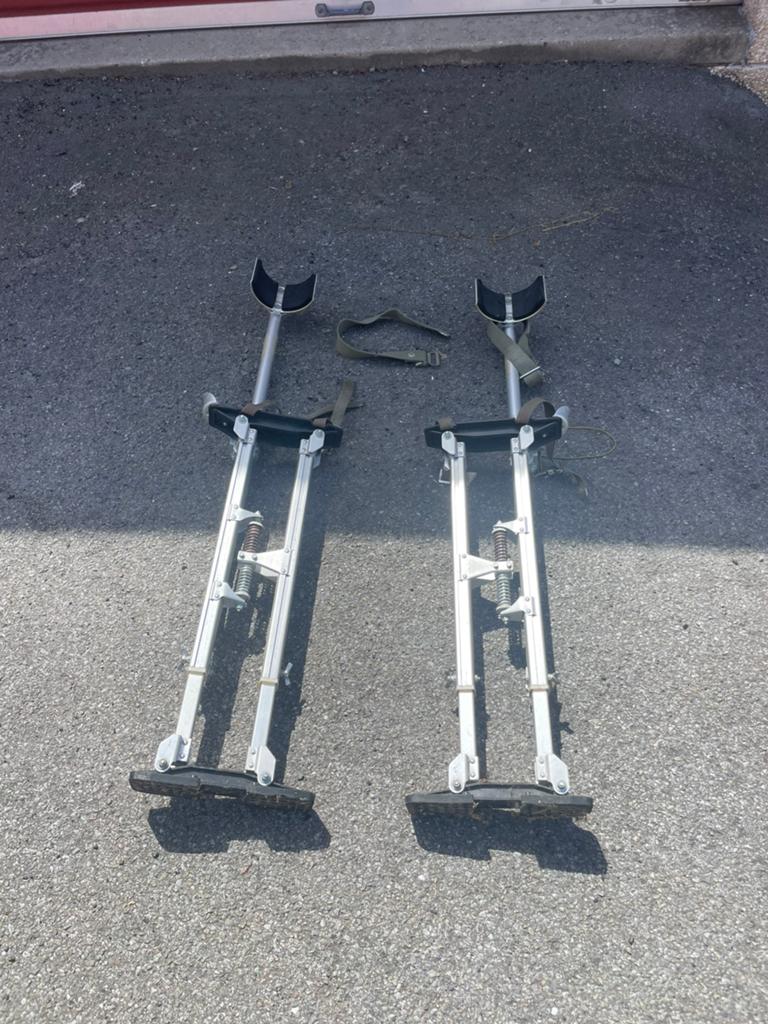 Aluminium stelten, Doe-het-zelf en Bouw, Steigers, Ophalen of Verzenden, Gebruikt, Overige typen