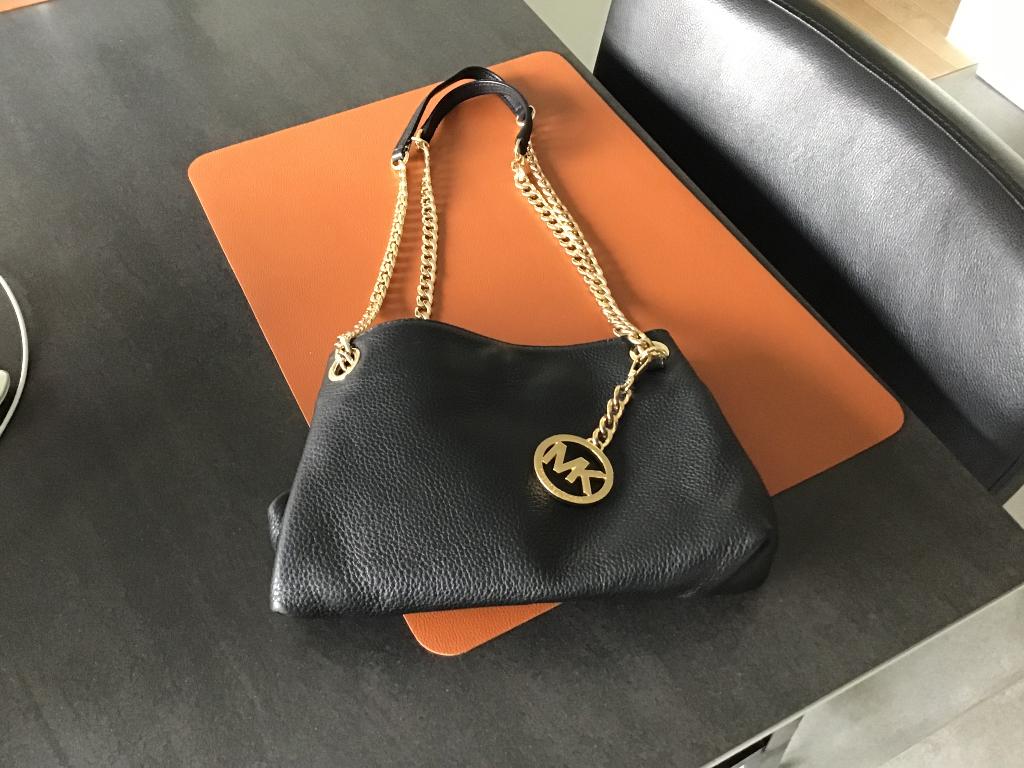 Handtas MICHAEL KORS zwart leder, Zwart, Zo goed als nieuw, Leer, Ophalen