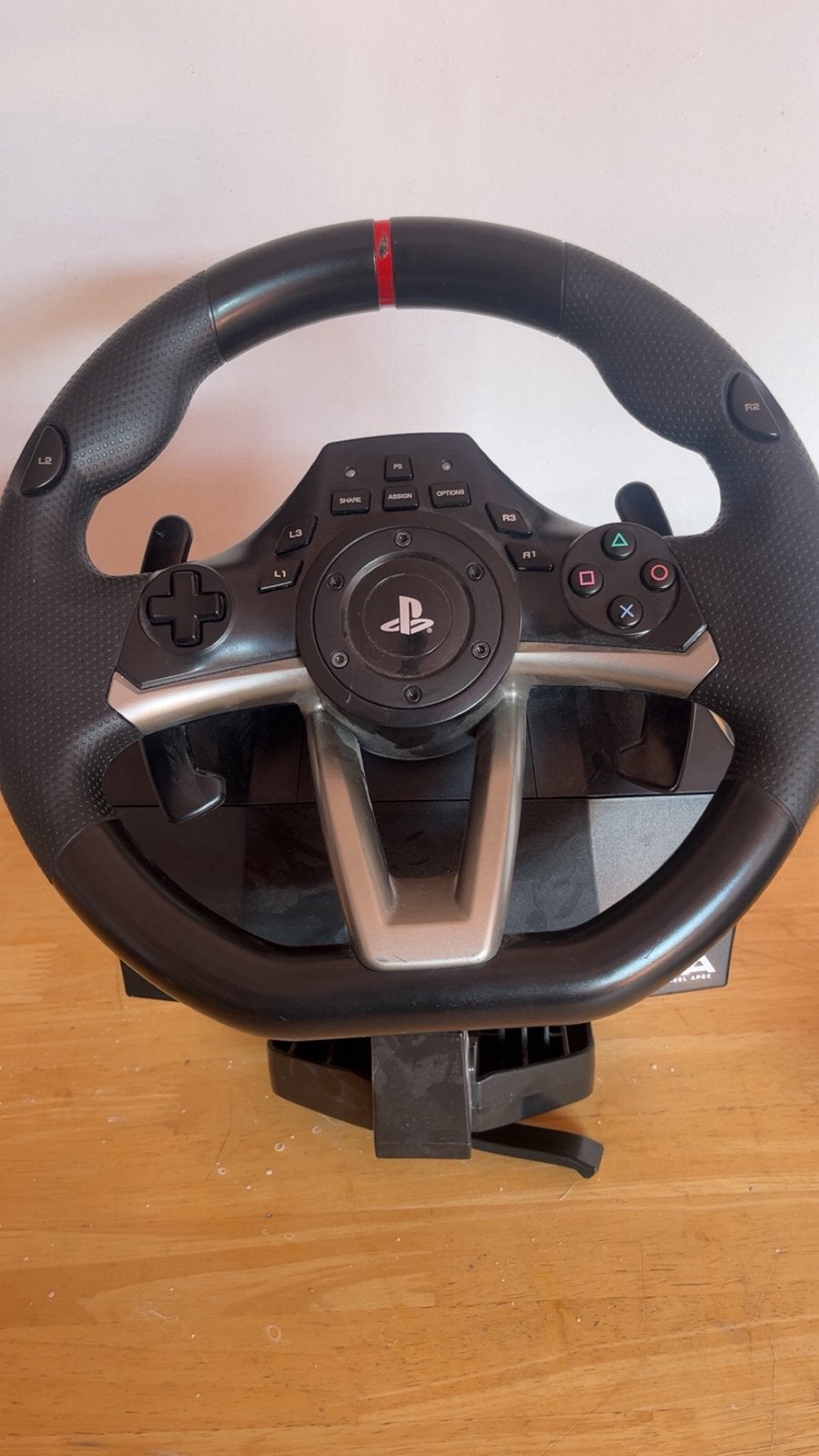 Gaming stuur/wheel, Consoles de jeu & Jeux vidéo, Enlèvement, Comme neuf, Volant ou Pédales