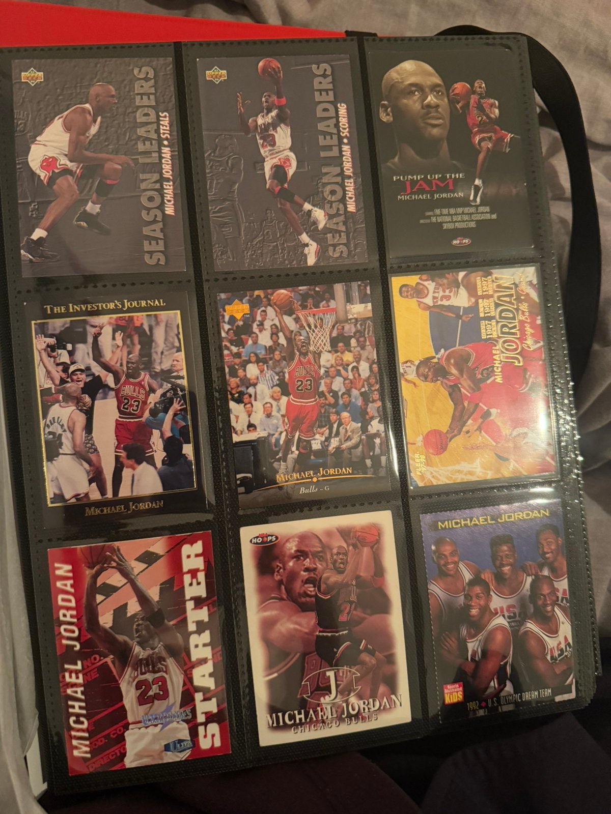 Gezocht : Michael jordan kaarten, Hobby en Vrije tijd, Ophalen of Verzenden, Gebruikt, Meerdere plaatjes