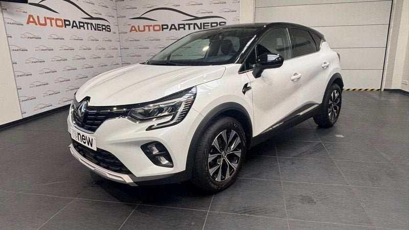 Renault Captur E-TECH E-Tech full hybrid Techno, Auto's, Parkeersensor, Gebruikt, 4 cilinders, Leder en Stof