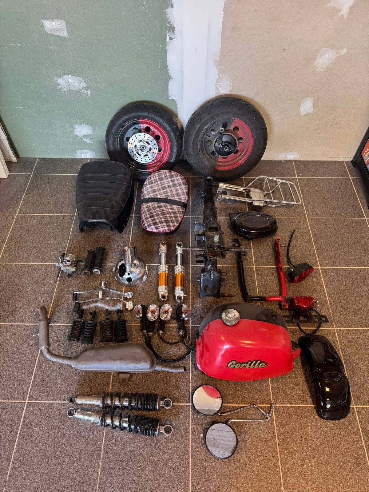 Mooi lot monkey/gorilla onderdelen, Fietsen en Brommers, Ophalen, Gebruikt