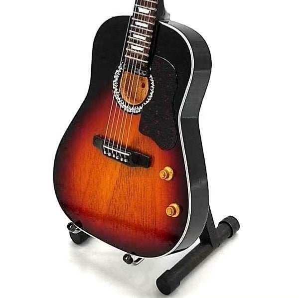 Miniatuur replica Gibson J-160 gitaar - The Beatles, Ophalen of Verzenden, Nieuw